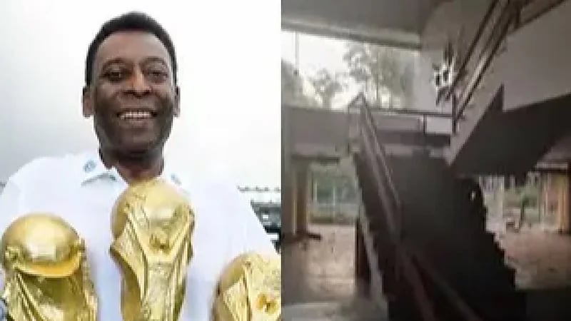 سرقة الأدوات الصحية من منزل الأسطورة بيليه