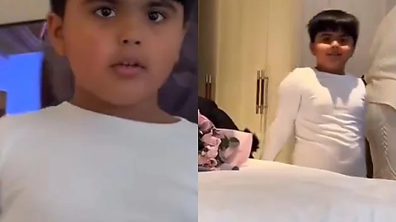 نجل سارة الودعاني لها: الرجال هذاك شاف شعرك لا يجي .. فيديو