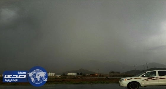 سقوط أمطار خفيفة إلى متوسطة على بارق