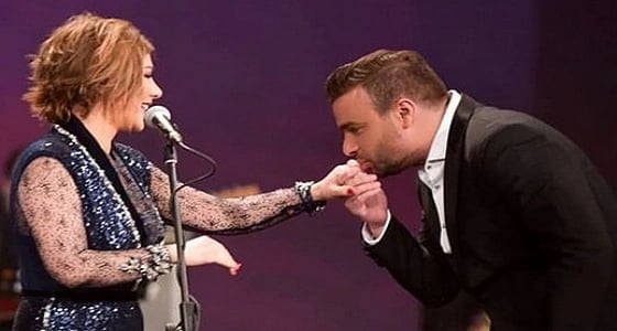 بالصور.. رامي صبري يوجه رسالة لـ " أصالة "