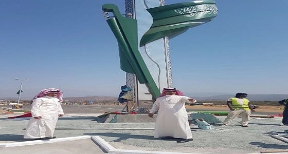 بالصور.. رئيس بلدية هروب يباشر سير العمل بـ " درع المملكة "