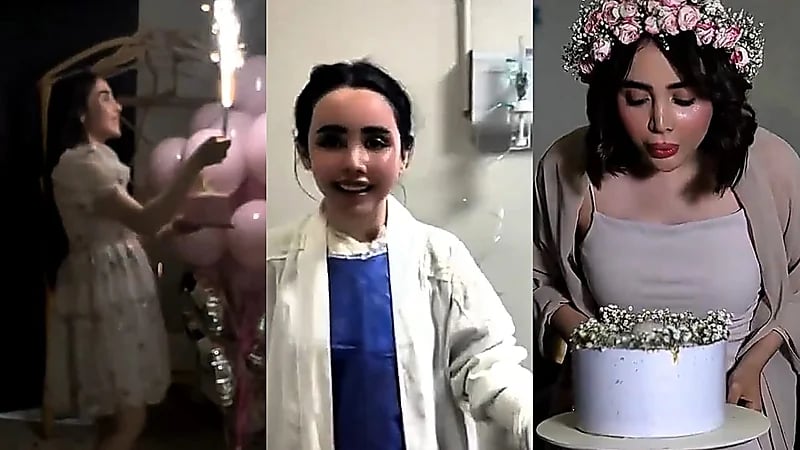 احتفال يتحول إلى مأساة: فتاة تتعرض لحروق خطيرة بسبب بالون هيليوم.. فيديو