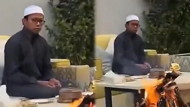 مبارك الهاجري يعلن عن إسلام عامل فلبيني يعمل في قصره.. فيديو