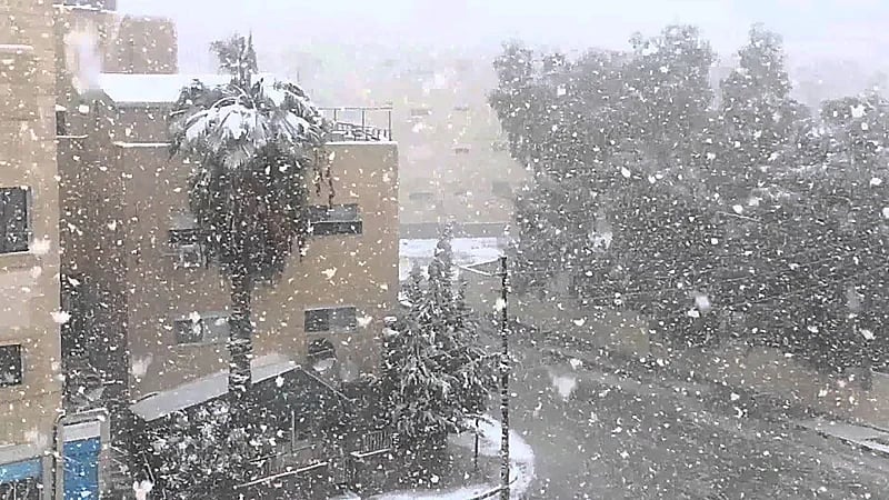 الأردن تتعرض لمنخض جوي شديد غداً