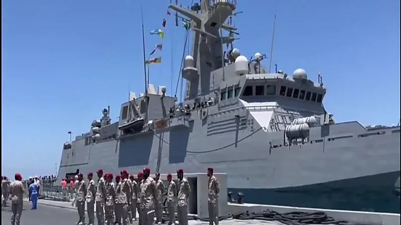 شاهد.. وصول سفينة "جلالة الملك الجبيل" إلى جدة قادمة من السودان