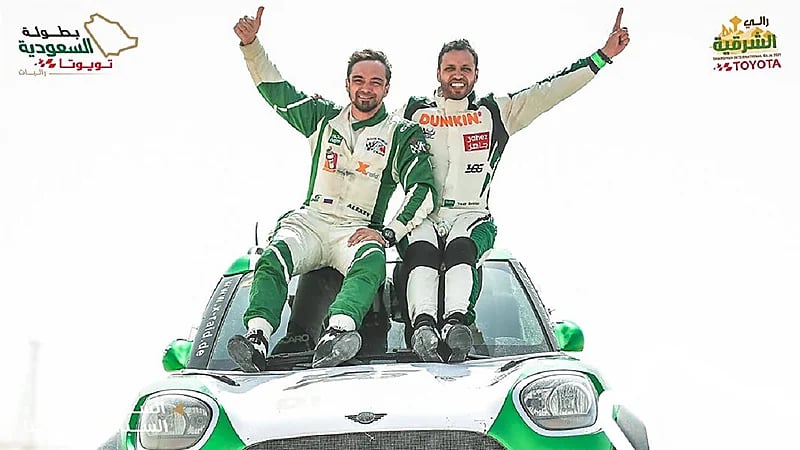 ياسر بن سعيدان يفوز بالمركز الأول بـ " رالي الشرقية "