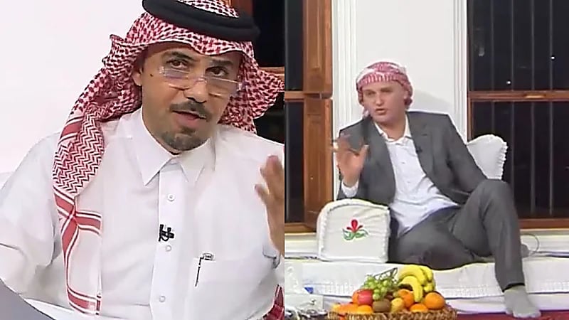 خالد الجاسم يطلب من عثمان حسنات الاعتذار من حسين عموتة على الهواء مباشرة .. فيديو