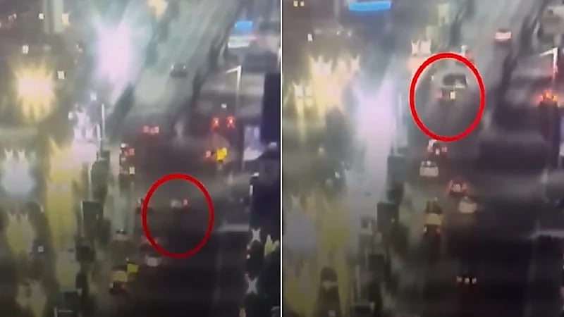 بالفيديو .. اللحظات الأخيرة لحادث فتيات الطريق السريع بمصر