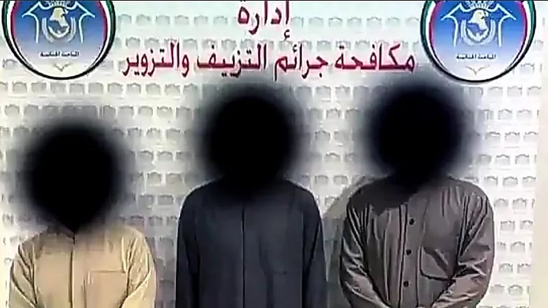 الإطاحة بشبكة تزوير بصمات في وزارة العدل الكويتية وإحالة المتهمين للنيابة.. فيديو