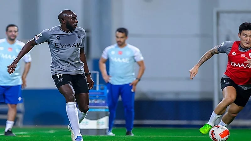 الهلال يواصل مرانه بتدريبات لياقية وبدنية