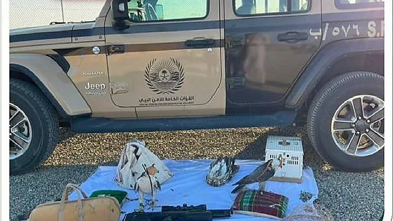 ضبط 48 مخالفًا لدخولهم مناطق محمية والصيد في أماكن محظورة