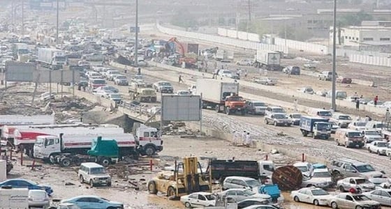جدة تغرق في سيولها للمرة المليون.. ومطالبات بوضع حداً لفساد المسؤولين