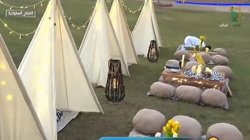 بالفيديو.. زوجان أصحاب مشروع متميز للجلسات الخارجية الشتوية