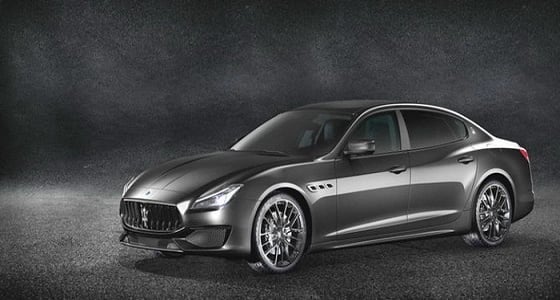 وصول " مازيراتي كواتروبورتي جي تي نيرشيمو "  الخاصة إلى المملكة