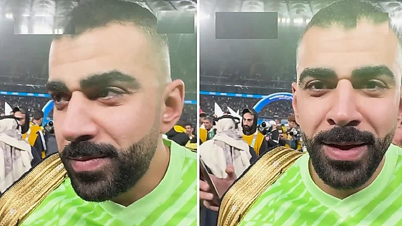 حارس منتخب البحرين: بنشوف العشاء بعدين .. فيديو