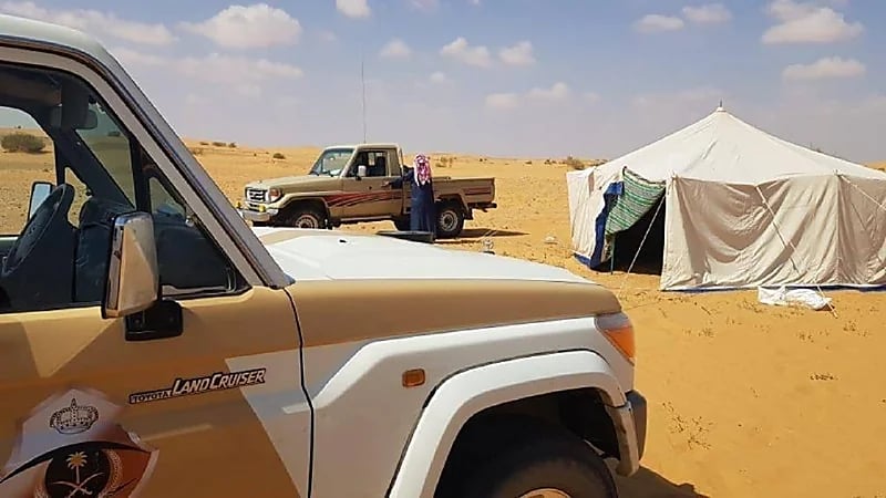 قرار عاجل بإيقاف جميع أنواع المخيمات بالجوف