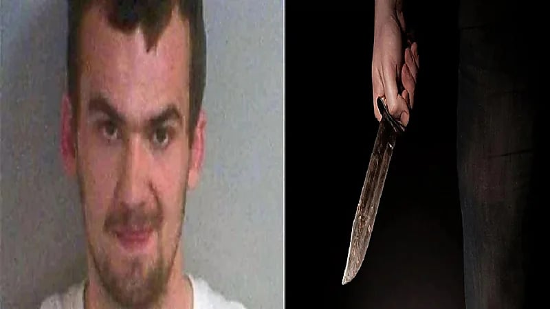 شاب يضرب أمه ويطعنها بسبب غضبه من وجبة عشاء