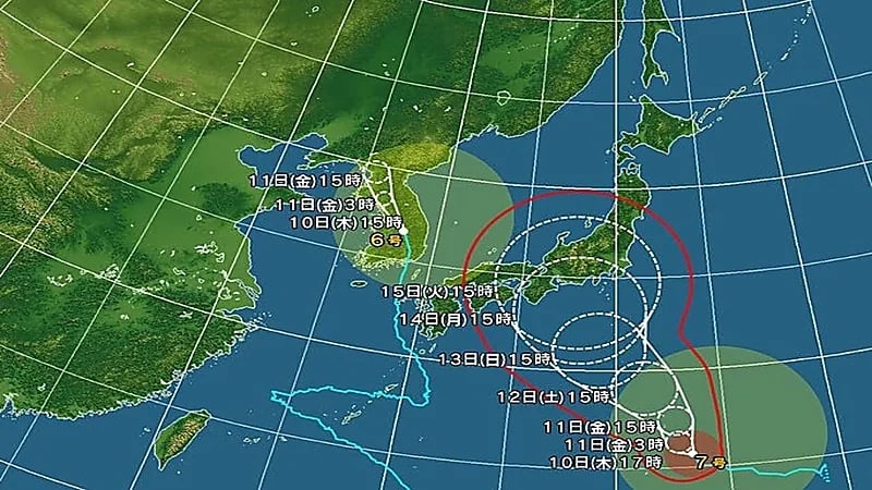 السفارة في اليابان تؤكد سلامة جميع المواطنين بعد الأعاصير