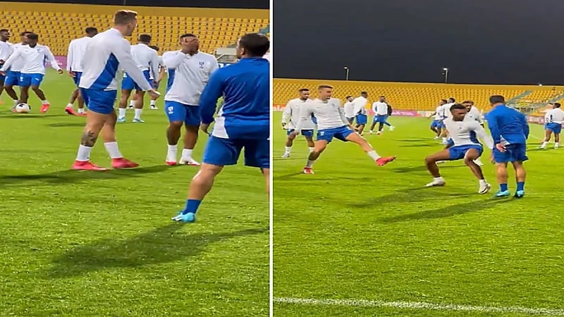 تحدي خاص بين مالكوم وسافيتش والبليهي .. فيديو