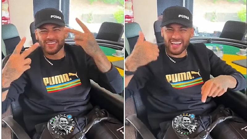 شاهد .. رقص نيمار على أنغام أغنية الحملة الانتخابية للرئيس البرازيلي