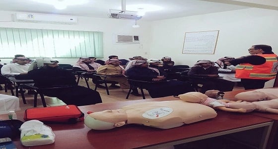 الهلال الأحمر يعقد دورة تدريبية لمواطني حائل