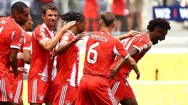 بايرن ميونخ يمطر شباك أوكلاند سيتي بعشرة أهداف