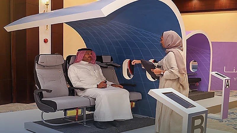 استعراض مقاعد أسطول الخطوط السعودية الجديد..صور