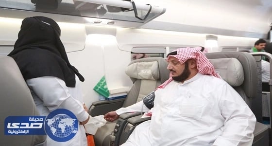 " سعود الطبية " تقدم خدماتها لركاب قطار سار بمناسبة اليوم الوطني