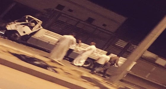 حادث شنيع يؤدي إلى مصرع وافد بالمظيلف والأهالي المطبات ازهقت الأرواح