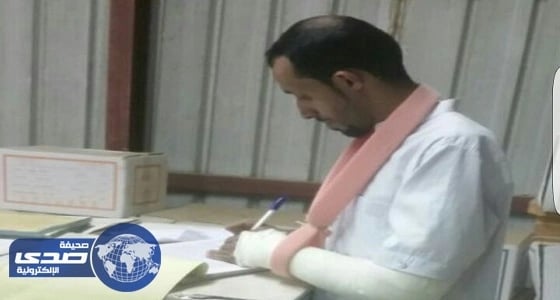 " الحارثي " : يشكر موظف قطع إجازته من أجل توزيع الكتب