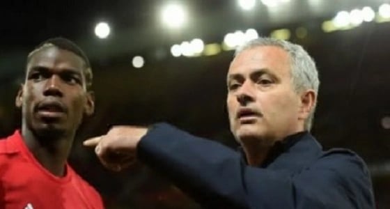مورينيو ينفي خلافه مع الفرنسي بول بوغبا