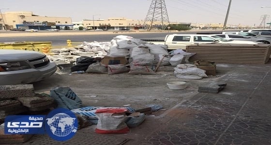بالصور.. بلدية شفاء تشن حملة على المحلات المخالفة