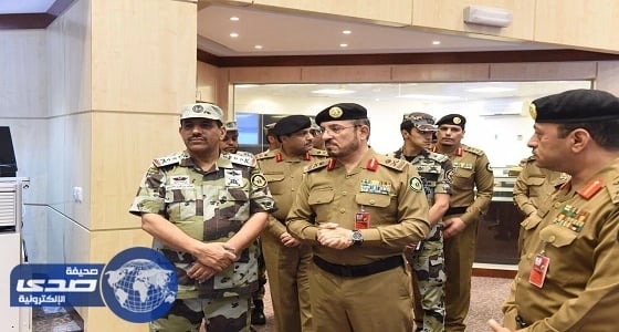 جولة تفقدية لقائد أمن الحج على قيادات القوات