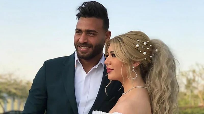 زوجة "أبو جبل" تتصدر الترند بسبب الحديث عن انفصالهما