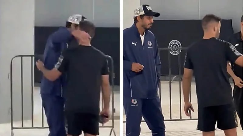 لقاء عفوي يجمع أحمد حجازي وحمدالله .. فيديو