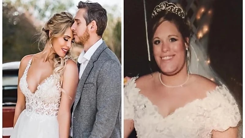 امرأة تفقد 67 كيلو من وزنها لترتدي فستان أحلامها