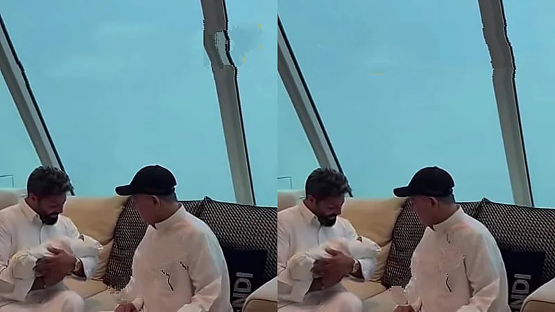 يعقوب بوشهري يحتفل بقدوم ابنه خالد في ذكرى ميلاد والده .. فيديو