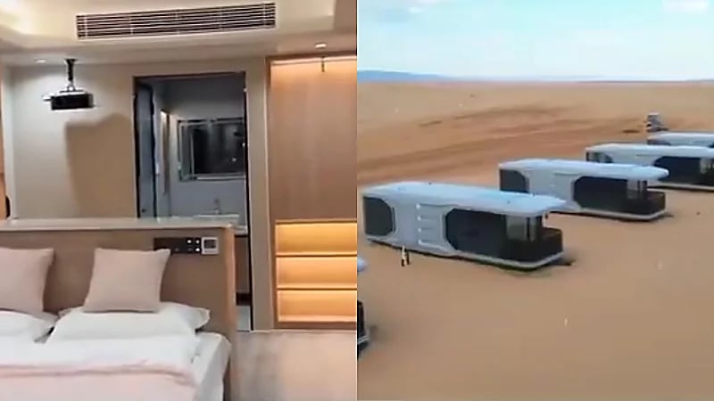 مصانع البيوت المتنقلة تحظى بانتشار واسع في المملكة .. فيديو