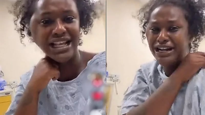 انهيار فتاة بعد ضربها في الشارع لعدم استجابتها لمتحرش..فيديو