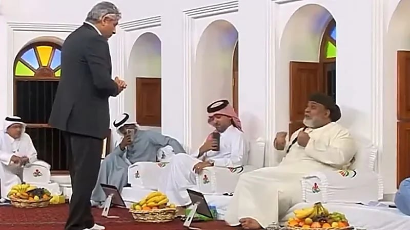 الرواس يفجر الإستديو: سعود عبدالحميد ممكن يحترف في مدريد واللاعبين الإيرانيين ما عندهم مهارات .. فيديو