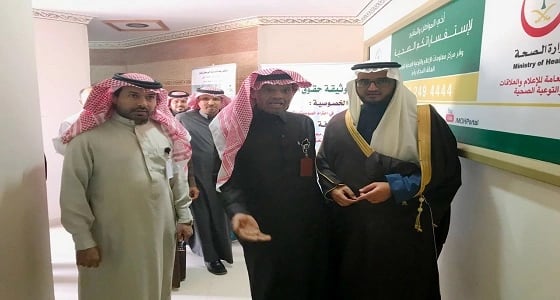 بالصور.. محافظ الدلم يتفقد المراكز الصحية في المحافظة