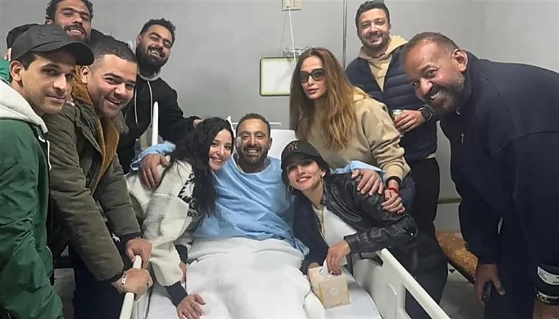 إصابة أحمد السقا خلال تصوير "العتاولة 2" ونقله إلى المستشفى