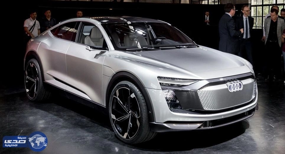 بالصور.. أودي E-Tron سبورتباك الكهربية تكشف عن نفسها بمعرض شانغهاي