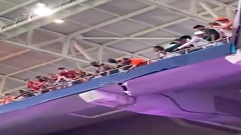 شاهد.. رجل يتمكن من الإمساك بقطة سقطت من مكان مرتفع