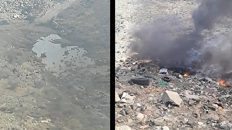 حقيقة "فيديو" حرق في مردم الطائف بالنسيم