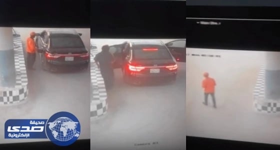 بالفيديو.. خطف عامل بالقوة