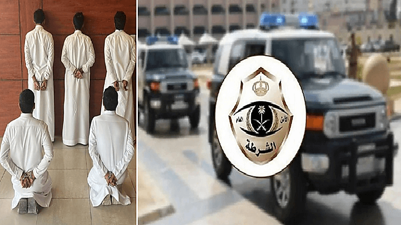 القبض على 5 أشخاص اعتدوا على عاملين في أحد المطاعم بالقويعية