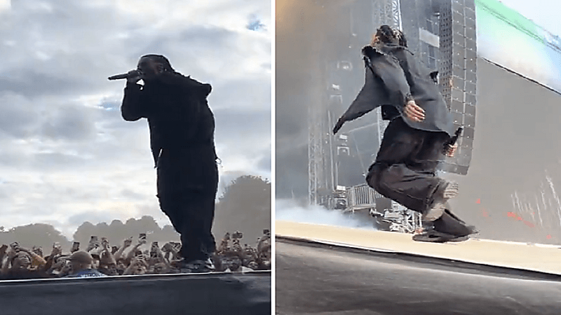 شاهد .. لحظة سقوط بوي كارتي بحفلته الأخيرة من على المسرح