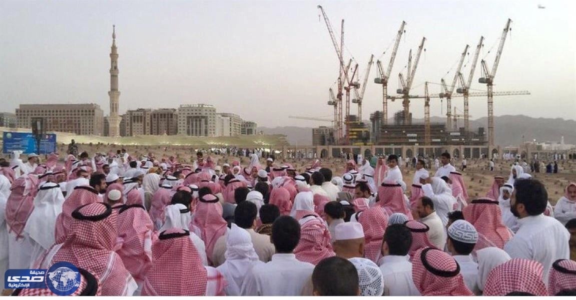 دفن والد الشيخ صالح المغامسي ببقيع الغرقد