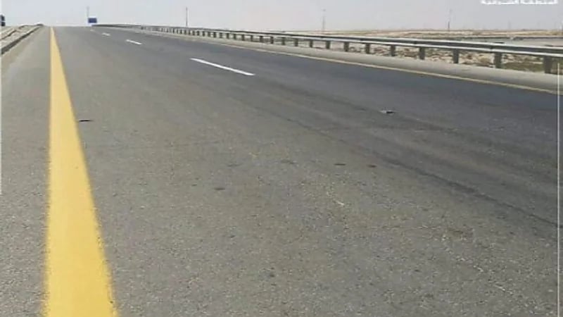 بالفيديو.. إغلاق طريق الجبيل من جسر النابية لمجمع كباري الظهران